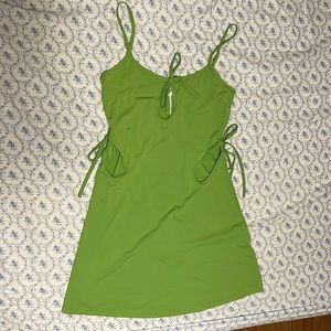Princess Polly mini green dress size 8